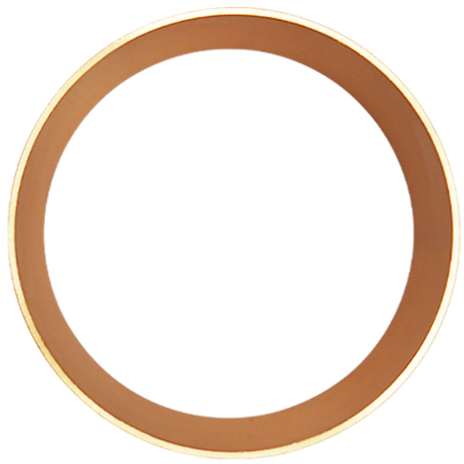 Goldener Frontring f�r Mini Style 3-Phasen-Strahler