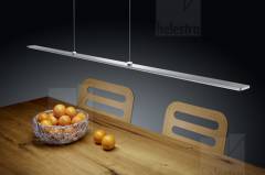 LEXX Pendelleuchte 23W dimmbar, nickel-matt, EASY-LIFT 500-1700mm, 2700K