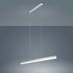 Helestra MOYA Pendelleuchte aluminium matt, 120 cm L�nge, 2120lm 2800K 30W