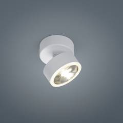 Helestra PAX Decken- Aufbauleuchte � 8cm mattwei� - dimmbar 630lm 2900K 8W