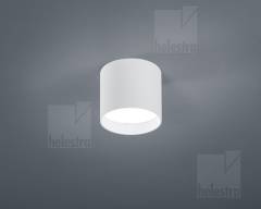 DORA LED Deckenleuchte rund �10cm, 7,5W, wei� matt, 2900K warmwei�