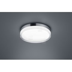 TANA Glas-/Deckenleuchte IP44, 2900K warmwei�, chrom 280mm