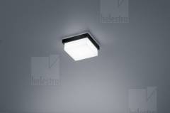 COSI LED Deckenleuchte Glas, 110mm, schwarz, dimmbar, 2900K