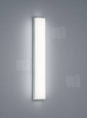 COSI LED Wandleuchte Glas, 610mm, nickel, dimmbar, 2900K