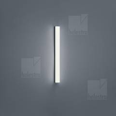 LADO LED Spiegel-/Wandleuchte IP44, 60/90/120cm, Acryl wei�, schwarz