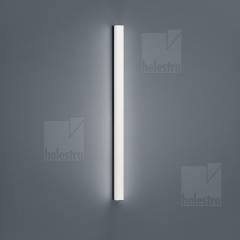 LADO LED Spiegel-/Wandleuchte IP44, 90cm, Acryl wei�, schwarz