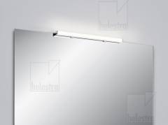 LADO-S schmale LED Spiegel-/Wandleuchte IP44, 60/90/120cm, Acryl, chrom