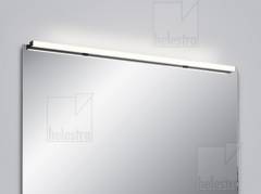 LADO-S schmale LED Spiegel-/Wandleuchte IP44, 120cm, Acryl, schwarz