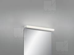 PONTO-S Spiegelleuchte 600/900/1200mm, chrom/schwarz-matt, CCT 3000K+4000K, IP44