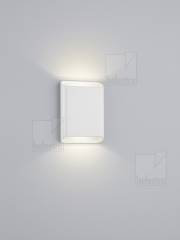 TOCO Wandleuchte Up & Down 12W, IP54, wei�-matt, warmwei�, dimmbar