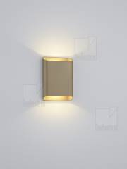 TOCO Wandleuchte Up & Down 12W, IP54, coffee, warmwei�, dimmbar