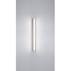 LED Wand-/Deckenleuchte LOOM-2 chrom, IP44, CCT 3000K/4000K