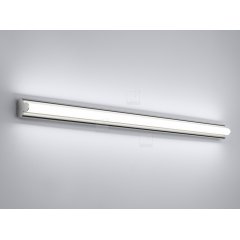 LED Wand-/Deckenleuchte IP44, LOOM-2 chrom 1,2m, CCT 3000K/4000K