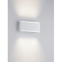 KOBE Wandleuchte Up & Down mit Plissee-Optik, 11W dimmbar, 2700K