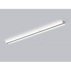 LED Wand-/Deckenleuchte LOOM 1,2m IP44, ColorSwitch 3000K/4000K, chrom