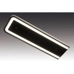 Design Unterbauleuchte U-Pad F schwarz, 24V, 4000K neutralwei�