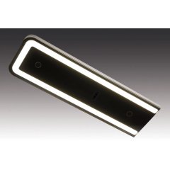 Design Unterbauleuchte U-Pad F schwarz, 24V, 4000K mit Dimmer