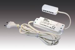 HERA Trafo LED 24 15W DC 24V mit 12-fach Verteiler