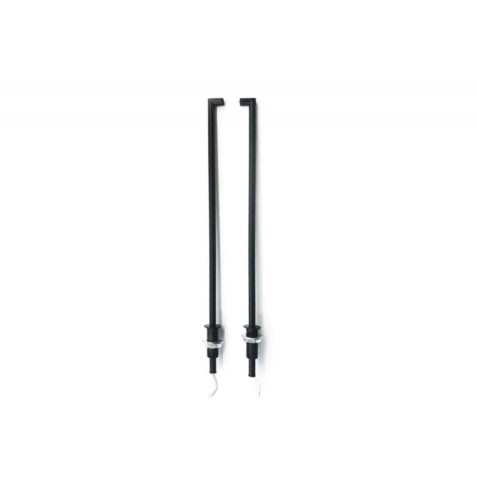 Haltearm Pier L+R f�r Tiny Tube Bridge schwarz mit Anschlussleitung 24V