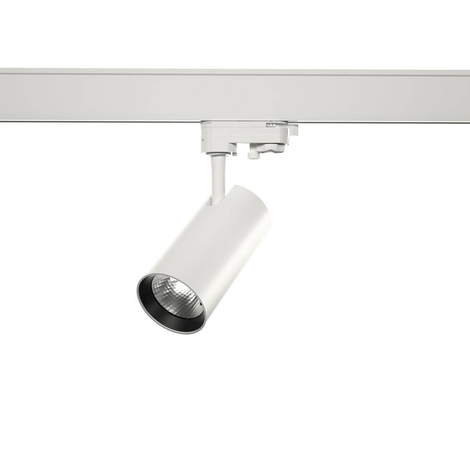 Horus 3-Phasen-Schienenstrahler wei� 4000K, 40�, 7W, 625lm