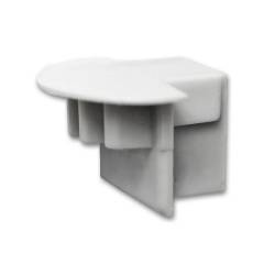 ISOLED Endkappe f�r Profil MAXI-EB10 silber