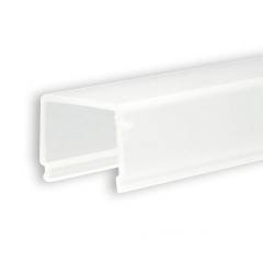ISOLED Abdeckung eckig, frosted, L: 2000mm