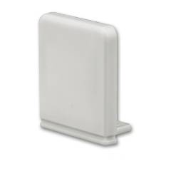 ISOLED Endkappe f�r Profil WING mit Abdeckung eckig