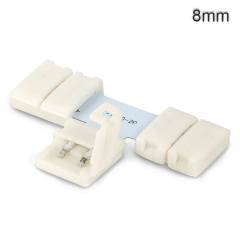 ISOLED C1-28 LED Stripe Clip T Verbinder 2 polig, wei� f�r Breite 8mm