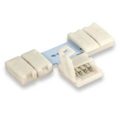 ISOLED C1-212 LED Stripe Clip T Verbinder 2 polig, wei� f�r Breite 12mm