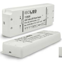 LED Trafo 12V/DC, 0-50W, ultraflach