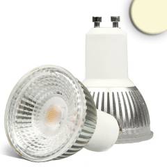 ISOLED GU10 LED Strahler 6W GLAS-COB, 70�, warmwei�, dimmbar