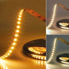 ISOLED LED Stripe 24V SIL 9,6W, einfarbig, IP20, 5m, 60 LED/m