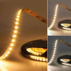 ISOLED LED Stripe 12V SIL IP20 9,6W, einfarbig, 5m, 120 LED/m