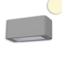 LED Au�enwandleuchte Up&Down 4x3W CREE, IP54, silbergrau, warmwei� von Isoled