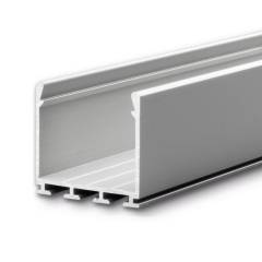 ISOLED LED-Aufbauprofil WING20, Silber, 200cm, F�r max. 20mm LED-Streifen