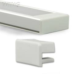 ISOLED Endkappe f�r Profil WING20 klein silber