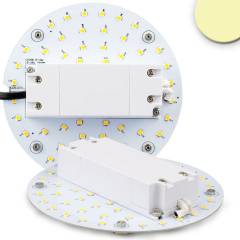 LED Umr�stplatine 130mm, 9W, mit Magnet, warmwei�
