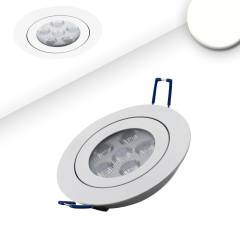 LED Einbaustrahler, wei�, 15W, 72�, rund, neutralwei�, dimmbar