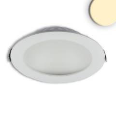 LED Downlight LUNA 18W, wei�, indirektes Licht, warmwei� 2700K, 1030lm 120�
