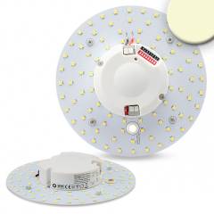 LED Umr�stplatine 160mm, 14W, warmwei�, mit Haltemagnet und HF-Bewegungssensor