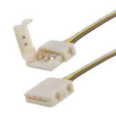 ISOLED C1-310 LED Stripe Clip-Kabelanschluss 3-polig, wei� f�r Breite 10mm