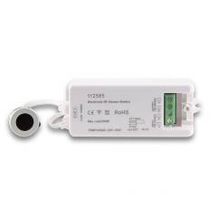 Wisch-Schalter mit Sensorkopf silber, Wischdistanz 6cm, 230V, max. 500W