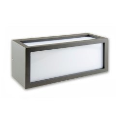 Au�enwandleuchte BOX-II mit Fassung 1xE27, IP54, ohne Leuchtmittel \(austauschbar\)