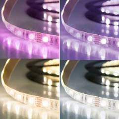 ISOLED LED Stripe 24V SIL 19W, RGBWW, RGBKW, IP20, 5m, 60 LED/m