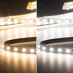 LED MICRO Stripe 24V CRI90+ Flexband 9,6W/m, einfarbig, 5m