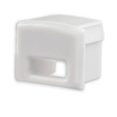 ISOLED Endkappe EC5 f�r Profil SURF12 mit Kabeldurchf�hrung, 1 STK