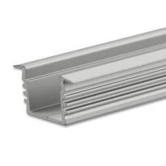 ISOLED Einbauprofil DIVE12 Aluminium eloxiert, 200cm