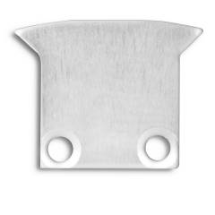 ISOLED Endkappe EC27 Alu f�r DIVE12 FLAT mit Tunnel, 2 STK, inkl. Schrauben