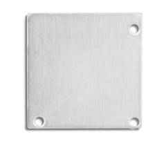 ISOLED Endkappe EC52 Alu f�r LAMP35\(EDGE\)/ CORNER20\(m. COVER16\), 2 STK, inkl. Schrauben