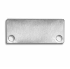 ISOLED Endkappe EC43 Alu 2 STK, inkl. Schraube